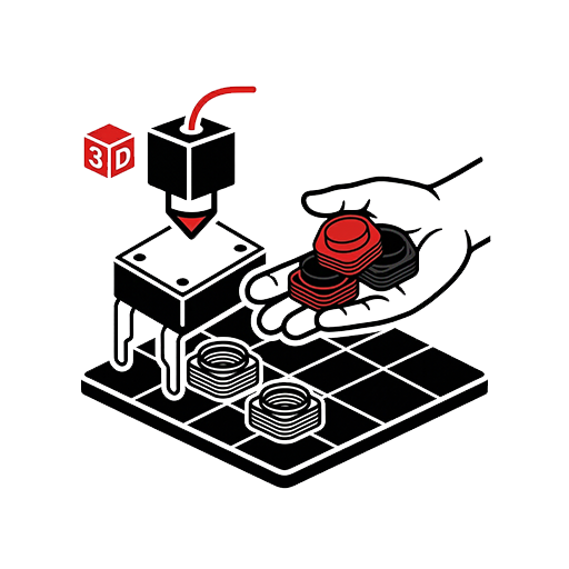 Przyciski z Tworzywa do Pilota Mercedes-Benz Actros MP4 / Arocs / Antos / Setra – Zestaw Naprawczy Wydruk 3D